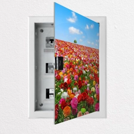 Αυτοκόλλητο ηλεκτρολογικού πίνακα FLOWER MEADOW - Αυτοκολλητα για ηλεκτρολογικούς πίνακες Sticky 1