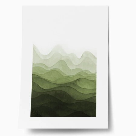 Πόστερ FLOWING INK TEXTURE - Abstract - Αφηρημένα Sticky 1