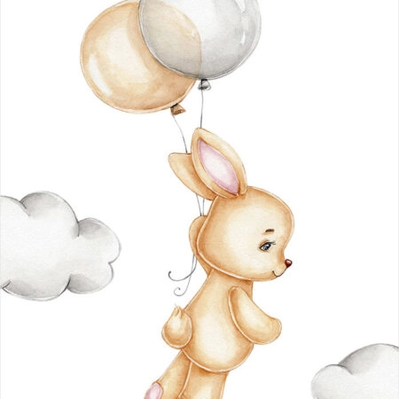Πόστερ FLYING BALOON BUNNY - Παιδικά Sticky 2