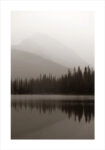Πόστερ FOGGY MOUNTAIN LAKE