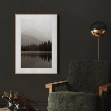 Πόστερ FOGGY MOUNTAIN LAKE