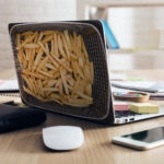 Αυτοκόλλητο Laptop FRIES