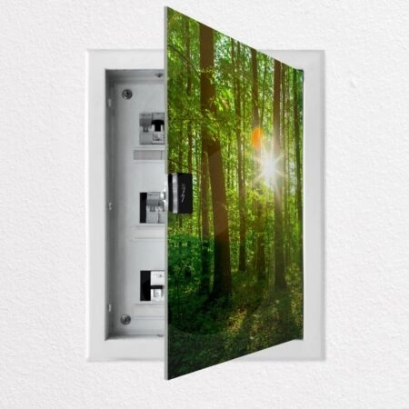 Αυτοκόλλητο ηλεκτρολογικού πίνακα GREEN FOREST - Αυτοκολλητα για ηλεκτρολογικούς πίνακες Sticky 1