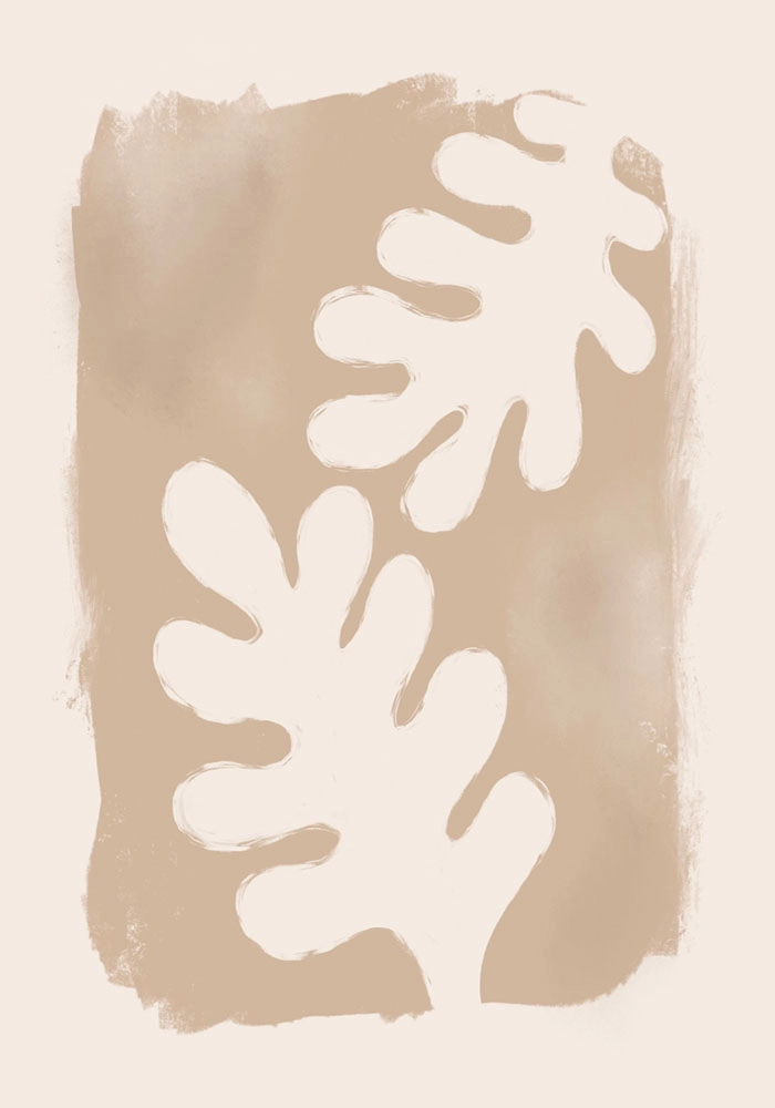 Πόστερ GRUNGE LEAVES