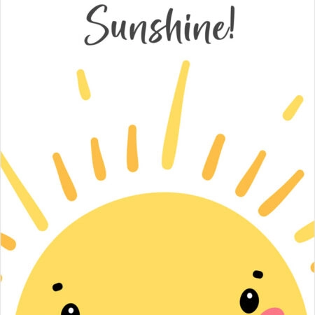 Πόστερ HELLO SUNSHINE - Παιδικά Sticky 2