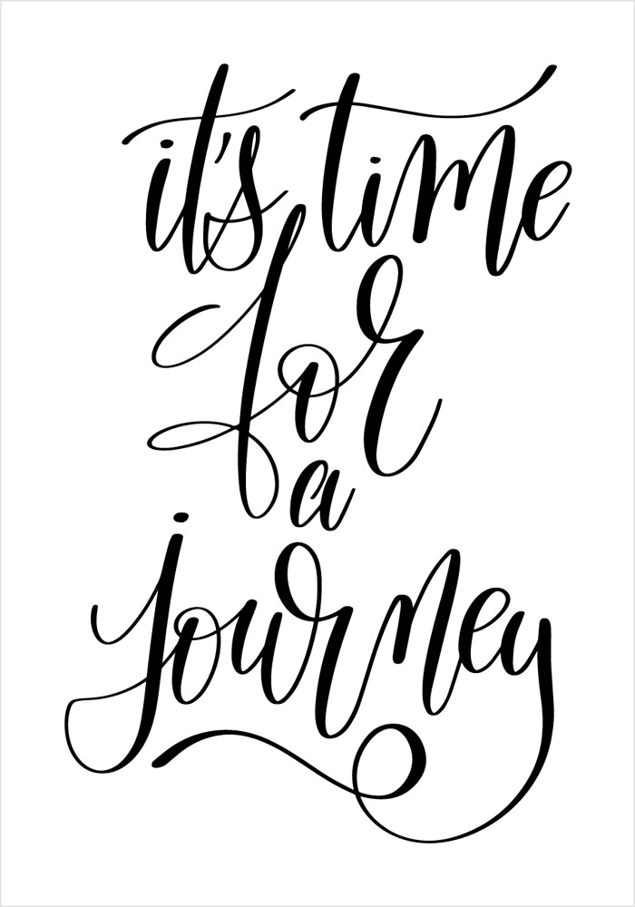 Πόστερ ITS TIME FOR A JOURNEY