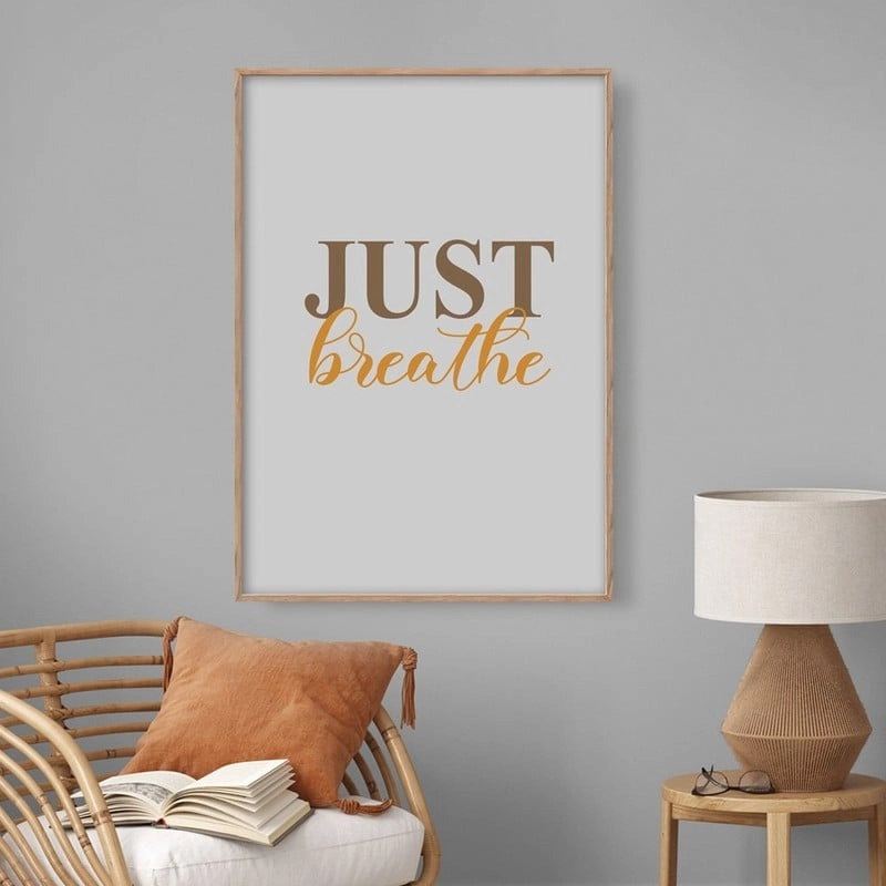 Πόστερ JUST BREATH