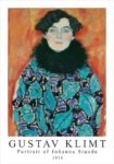 Πόστερ KLIMT - PORTRAIT OF JOHANNA STAUDE