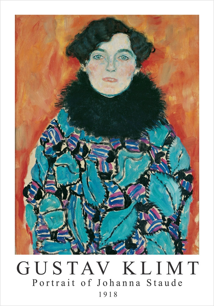 Πόστερ KLIMT - PORTRAIT OF JOHANNA STAUDE