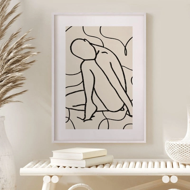 Πόστερ LINE SILHOUETTE