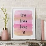 Πόστερ LOVE LIVES HERE