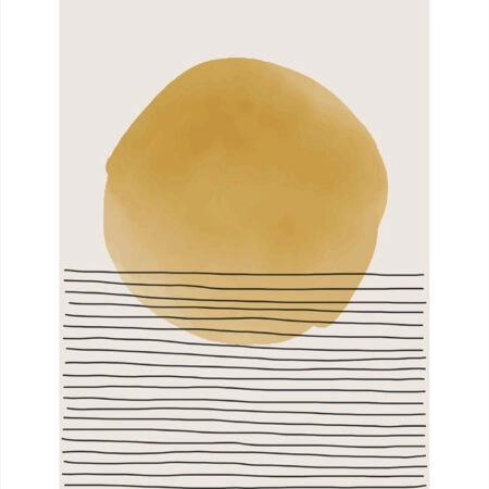 Πόστερ MINIMAL ABSTRACT SUN - Abstract - Αφηρημένα Sticky 2