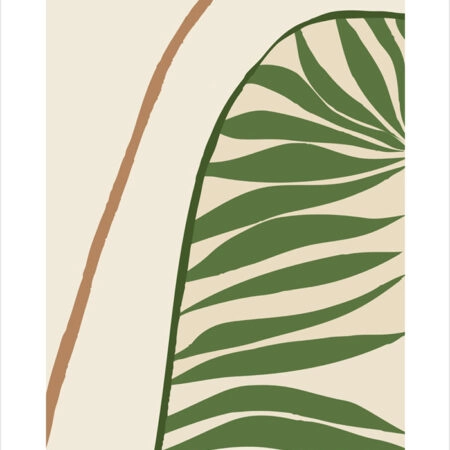 Πόστερ MINIMALIST LEAF - Abstract - Αφηρημένα Sticky 2