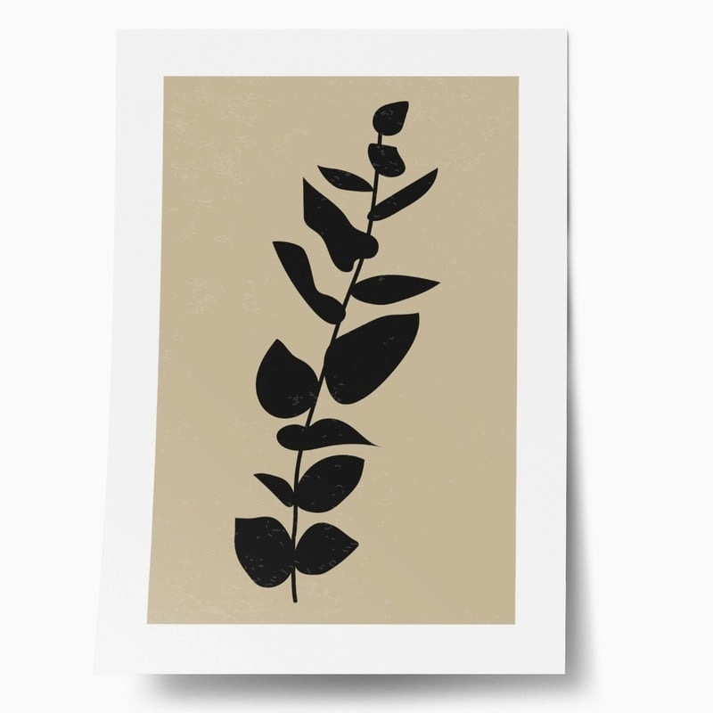 Πόστερ MINIMALIST BOTANICAL BRANCH 2