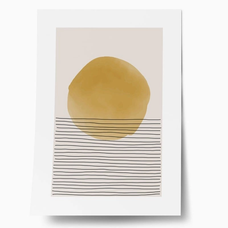 Πόστερ MINIMAL ABSTRACT SUN