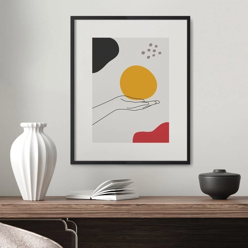 Πόστερ MINIMAL LINE ART HANDS