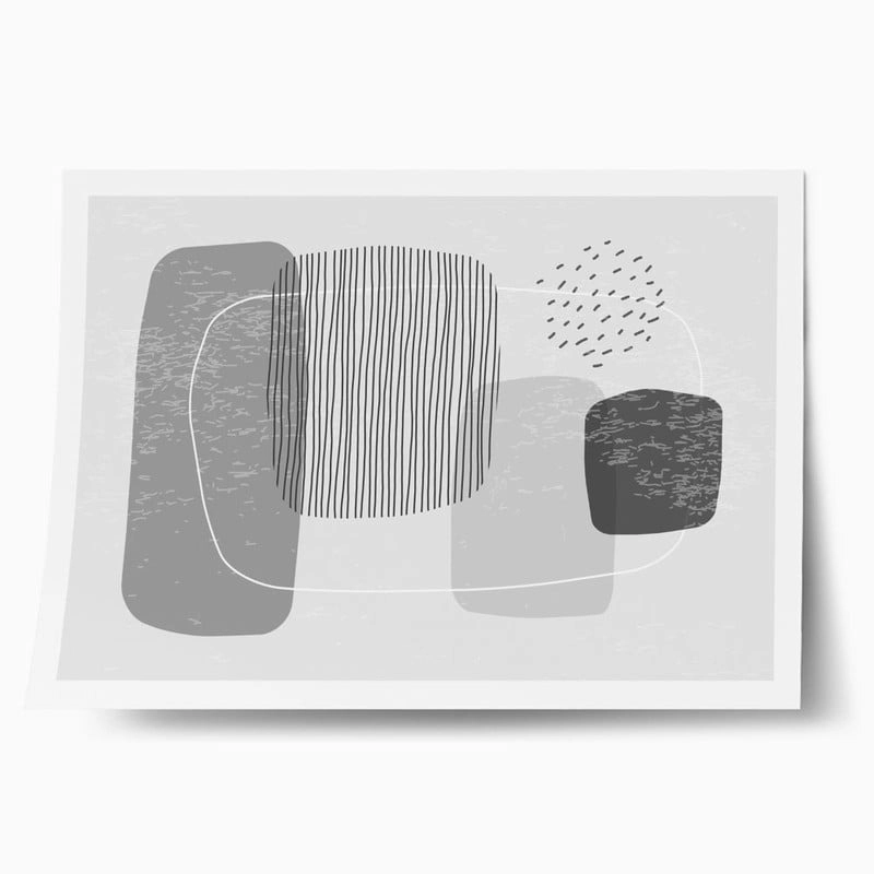 Πόστερ MINIMAL ORGANIC SHAPES