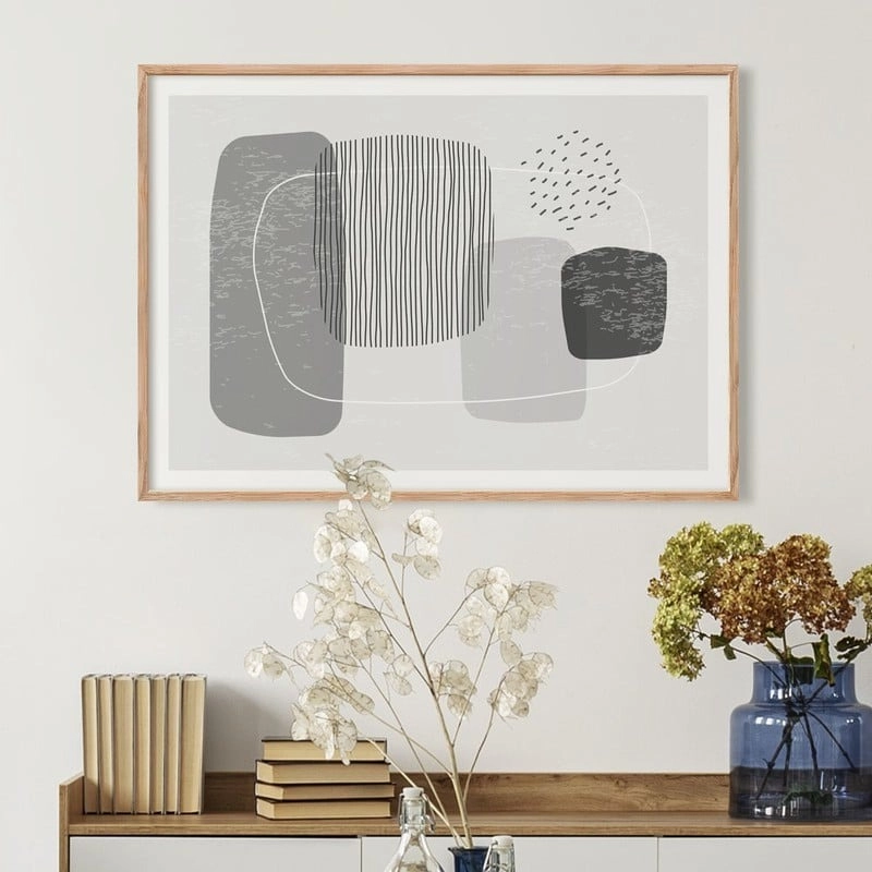 Πόστερ MINIMAL ORGANIC SHAPES