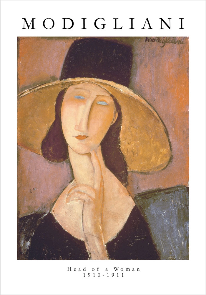 Πόστερ MODIGLIANI - HEAD OF A WOMAN