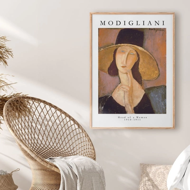 Πόστερ MODIGLIANI - HEAD OF A WOMAN