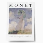 Πόστερ MONET - WOMAN WITH A PARASOL