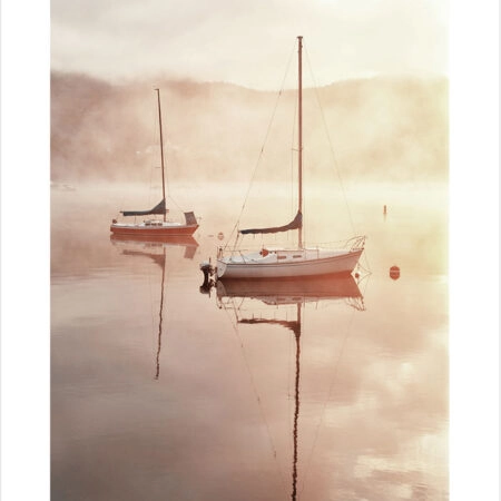 Πόστερ MORNING BOATS - Τοπια - Φυση Sticky 2