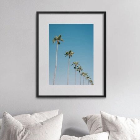 Πόστερ PALM TREES IN BLUE SKY
