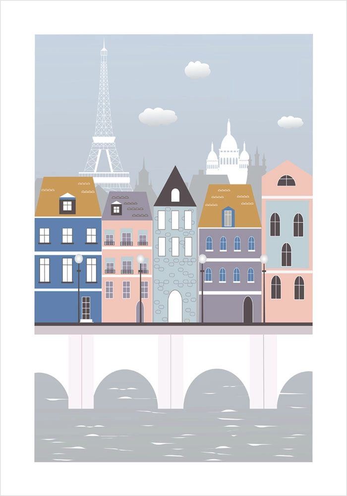 Πόστερ PARIS ILLUSTRATION