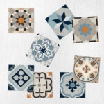 Αυτοκόλλητα Πλακάκια PASTEL CLASSIC SET 8 τμχ