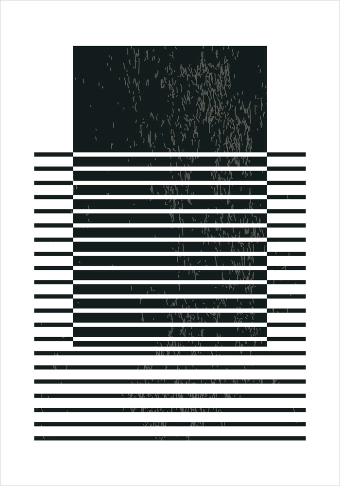 Πόστερ RECTANGLE AND LINES