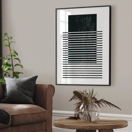 Πόστερ RECTANGLE AND LINES