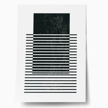 Πόστερ RECTANGLE AND LINES - Abstract - Αφηρημένα Sticky 1