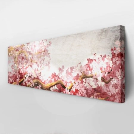Πίνακας Πανοραμικός SAKURA BRANCH - Ανθη Δεντρων Sticky 3