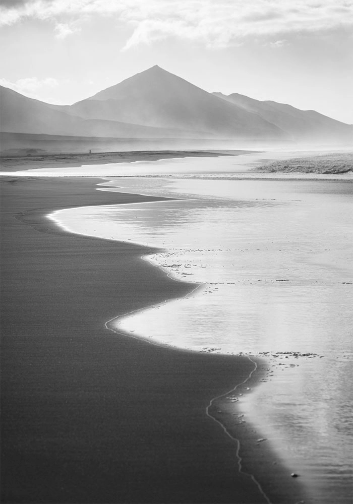 Πόστερ SAND BEACH AND OCEAN