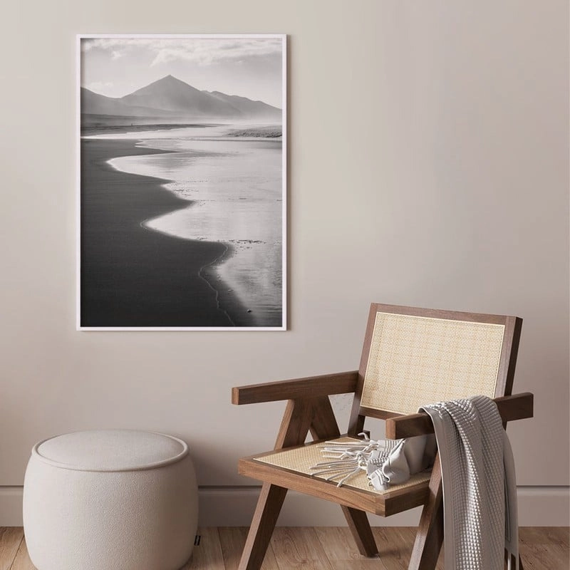 Πόστερ SAND BEACH AND OCEAN