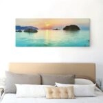Πίνακας Πανοραμικός TURQUOISE SUNSET
