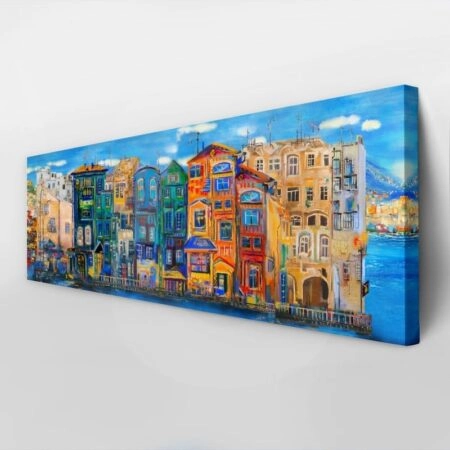 Πίνακας Πανοραμικός URBAN MOOD - Παραθαλασσιες πολεις και χωρια Sticky 3