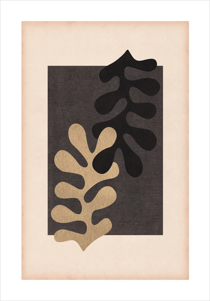 Πόστερ VINTAGE LEAVES COMPOSITION