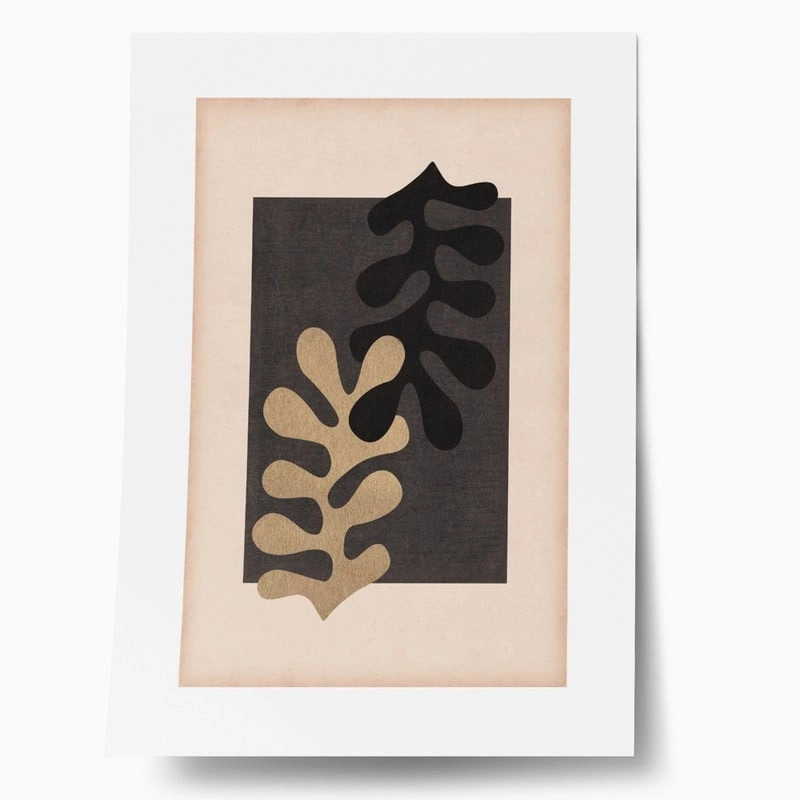 Πόστερ VINTAGE LEAVES COMPOSITION