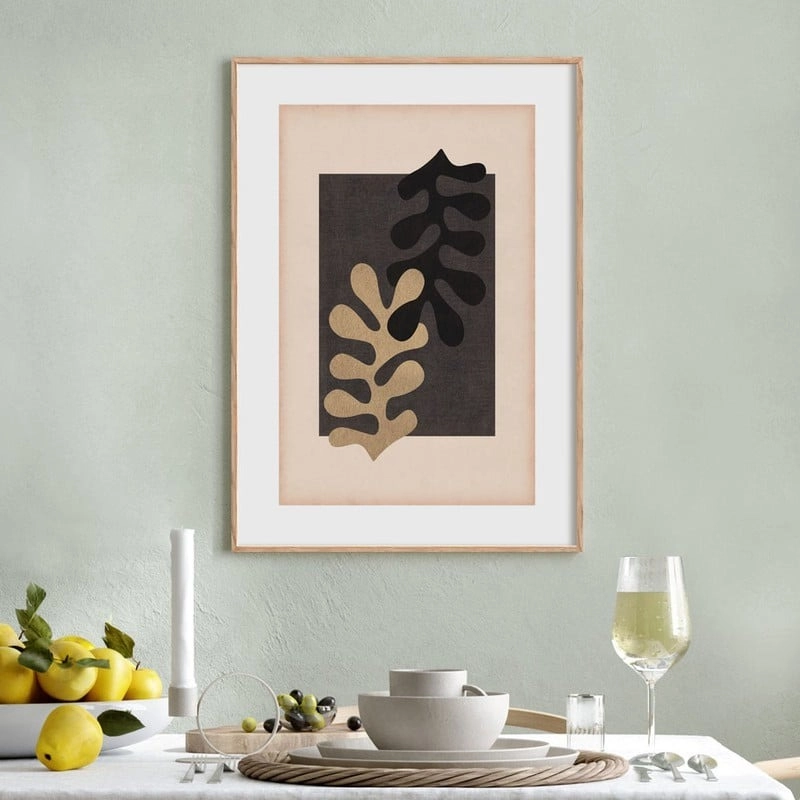 Πόστερ VINTAGE LEAVES COMPOSITION