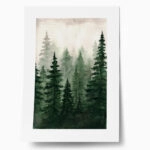 Πόστερ WATERCOLOR FOREST