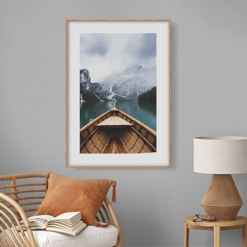 Πόστερ WOOD BOAT