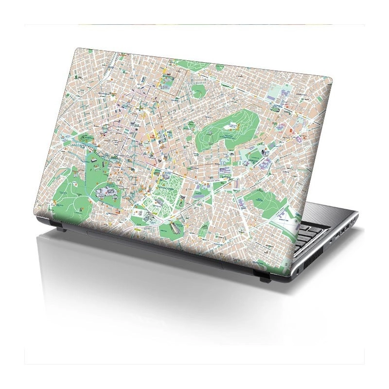 Αυτοκόλλητο Laptop ATHENS MAP