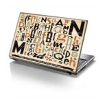 Αυτοκόλλητο Laptop TYPOGRAPHY