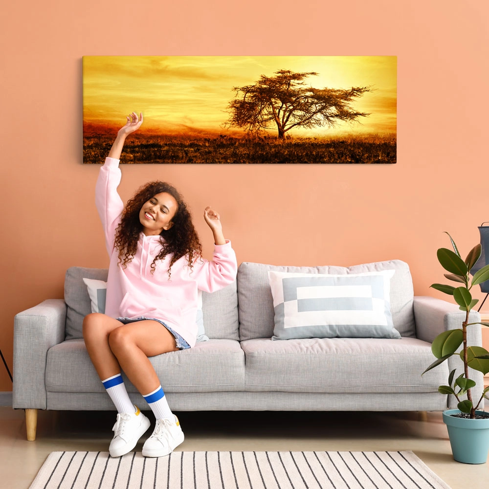 Πίνακας Πανοραμικός AFRICAN TREE