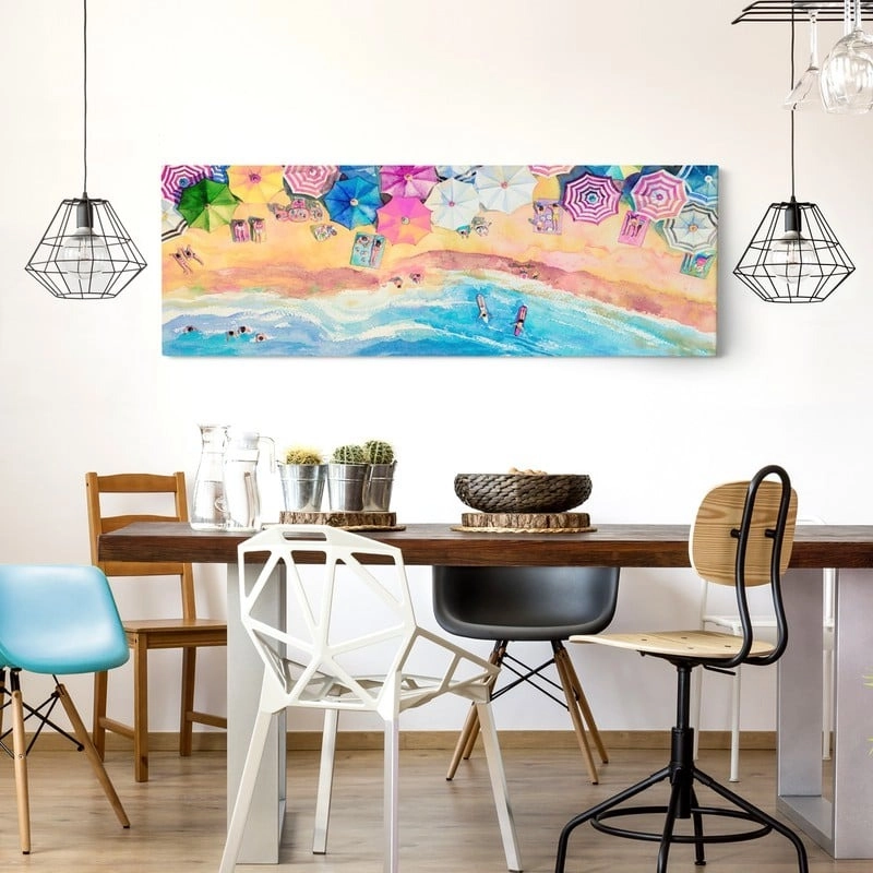 Πίνακας Πανοραμικός BEACH PAINTING