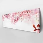 Πίνακας Πανοραμικός σε καμβά DREAMY CHERRY BLOSSOMS