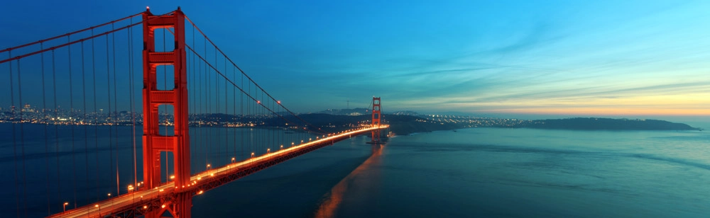 Πίνακας Πανοραμικός GOLDEN GATE