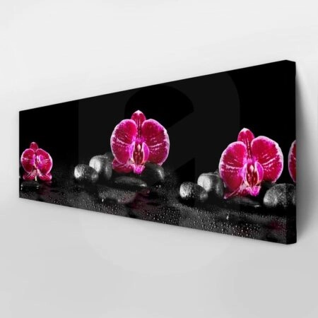 Πίνακας Πανοραμικός PINK ORCHIDS - Ορχιδεες Sticky 2