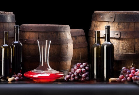 Πίνακας Πανοραμικός RED WINE - Food and Drink Sticky 5